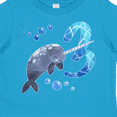 thumbnail image 4 of Inktastic Cute Narwhal 3rd Birthday Boys or Girls Toddler T-Shirt, 4 of 5