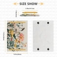 thumbnail image 3 of Ryvnso Bird on Elegant Peony Flower Bathroom Tray Vanity Countertop Trays Acrylic Organizer, 3 of 7