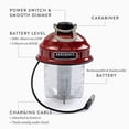 thumbnail image 4 of Barebones Beacon Hanging Light - Rechargeable Camping Lantern with USB LED Light - Hanging Lantern for Outdoor Adventures (Red), 4 of 4