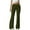 Army Green, variant on AherBiu Yoga Pants Women Wide Leg Casual Flare Sweatpants Elastic Waist Drawstring Joggers Loung Pant