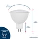 thumbnail image 4 of Foco Led Icon  Mr16 Gu5.3 7w Luz Cálida Ilumina 50w Pack 6pz, 4 of 9