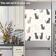 thumbnail image 3 of Yayeee Magnetic Dishwasher Cover for The Front Decoration Home Kitchen Machine Sticker Protector, Black Cute Cats, 3 of 6