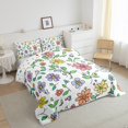 thumbnail image 3 of Manfei Country Plant Floral Bedding Comforter Set,Rustic Flower Twin Comforter Sets,Kawaii Daisy Blossom Bedding Set For Kids,Breathable Home Decor Reversible,2 Pieces, 3 of 8