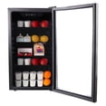 thumbnail image 6 of Frigidaire, 3.4 Cu. Ft. Glass Door Compact Refrigerator, Stainless Steel, 6 of 8