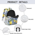 thumbnail image 4 of Lemon Backpack for School,Cute School Bag,Schoolbag with Adjustable Shoulder Straps & Padded Back,15"x11.42"x5.5", 4 of 6