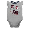 thumbnail image 4 of Girls Newborn & Infant Navy/Heather Gray Cleveland Guardians Little Fan Two-Pack Bodysuit Set, 4 of 5