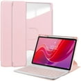 thumbnail image 1 of 360° Rotation Case with Keyboard for Xiaoxin Pad 2024 TB331FC Pencil Holder Cover for Lenovo Tab M11 TB330FU Tablet Keyboard pink key case Turkish, 1 of 6