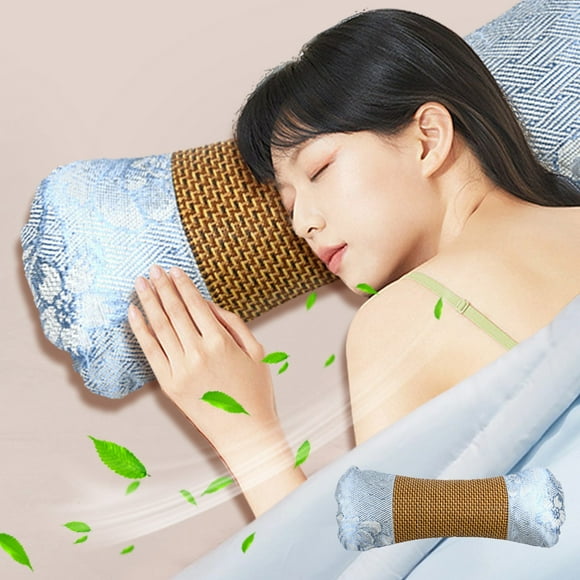 TUITOONM Cooling Pillow Cool Pillow Multi Functional Breathable Pillow Cervical Neck Pillow Ice Silk Pillow Suitable For Bedroom Sofa Seat Car Mounted