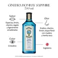 thumbnail image 4 of Bombay Sapphire, Ginebra 700 Ml, 10 Ingredientes Bot&aacute;nicos, Gin Tonic Premium, Infusi&oacute;n Al Vapor, 4 of 5