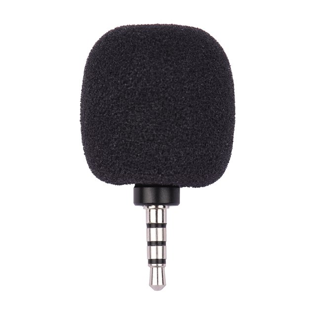 Mistaha 3.5mm Mobile Phone Microphone Mini Omni-Directional Mic Recording Microphone Plug and Play for Smartphone