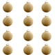 thumbnail image 1 of 12 bolas de terciopelo para adornos navideños de 3,15 pulgadas, adornos vintage para árboles de Navidad, bolas de plástico flocadas irrompibles, adornos colgantes para árbol de Navidad para bodas, fie, 1 of 5