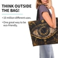 thumbnail image 2 of Disketp Mystical Golden Eye Bolsa Tote Estampada para Mujer, Bolso de Hombro y de Mano para Compras y Viajes, 2 of 8