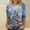 Multicolor-2, variant on Abomasnow Plus Size Christmas Shirts for Women Christmas Tree Print T-Shirts Xmas Gifts Long Sleeve Crewneck Pullover Tops S-5XL