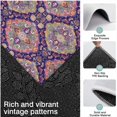 thumbnail image 3 of Multicolor Ethnic Floral Pattern Kitchen Rugs Sets Of 3,Kitchen Runner Rugs Non Skid Washable,Decorative Kitchen Floor Mats for Kitchen,Sink,Laundry,17"x30"+ 17"x47" + 17"x59", 3 of 6