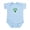 Sky Blue, variant on CafePress - Irish Rugby Infant Bodysuit - Baby Light Bodysuit, Size Newborn - 24 Months