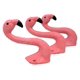 thumbnail image 3 of Gancho de pared de hierro fundido Pink Flamingo de 4 pulgadas (juego de 3), 3 of 5