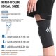 thumbnail image 5 of Unisex Breathable Sports Knee Guard Pads Moisture-Wicking Protective Knee Brace for Outdoor Sports, 5 of 5