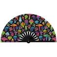 thumbnail image 1 of Psychedelic Clacker Fan | Festivals | Accessories, 1 of 1