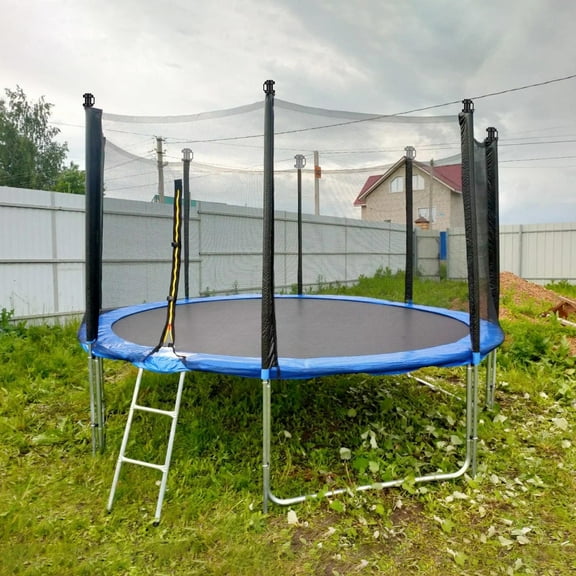 Beaupretty 6Pcs Trampoline Parts Replacement Black Plastic PP Safety Net Fixing for Outdoor Use