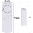 thumbnail image 3 of Door And Window Alarm - Set Of 4x Wireless Anti-intrusion Alarm - Home Security Against Burglary - Magnetic Operation, 3 of 5