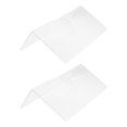 thumbnail image 1 of Étagère, Solide Acrylique Délicat Moderne 2Pcs Rack Transparent Flottant pour le Bureau, 1 of 8