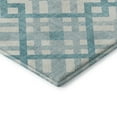 thumbnail image 4 of Addison Rugs Mayfield Washable Transitional Geometric Teal Rectangle Rug, 3' x 5', 4 of 6