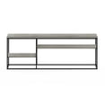 thumbnail image 6 of Furinno Moretti TV Stand for TVs up to 65 Inch, 3-Tier Grey Entertainment Center, Open Back TV Console with Cable Management, for Living Room, Bedroom, Grey Oak, 6 of 6