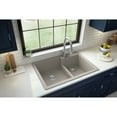 thumbnail image 5 of Karran Usa Qt-811-Pk1 Quartz Qt 33" Drop In Double Basin Quartz Composite Kitchen Sink -, 5 of 5