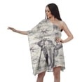 thumbnail image 1 of Moomaya Robes Épaule Aguichant Longueur Genou Robes Femmes Été Robe Cocktail, 1 of 6