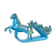 thumbnail image 4 of Estante para Vino Macarena soporte para botella de Vino Organizador de estatua de caballo azul, 4 of 8