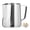 Silver Handle, variant on FUYGRCJ Milk Frothing Pitcher, 20oz/600ml Steaming Milk Frother Pitcher, Stainless Steel Espresso Machine Accessories for Coffee Bar, Milk Coffee Latte Art, Barista Steam Pitcher Milk Jug Cup