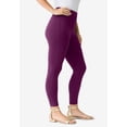 thumbnail image 3 of Roaman's Women's Plus Size Essential Stretch Ankle Length Pull-On Legging, 3 of 6