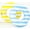 Blue-Yellow, variant on 2 Pack Large Inflatable Pool Float for Adults 36 Inch Classic Striped Swim Rings Swimming Pool Tubes for Teens Summer Beach Themed Party