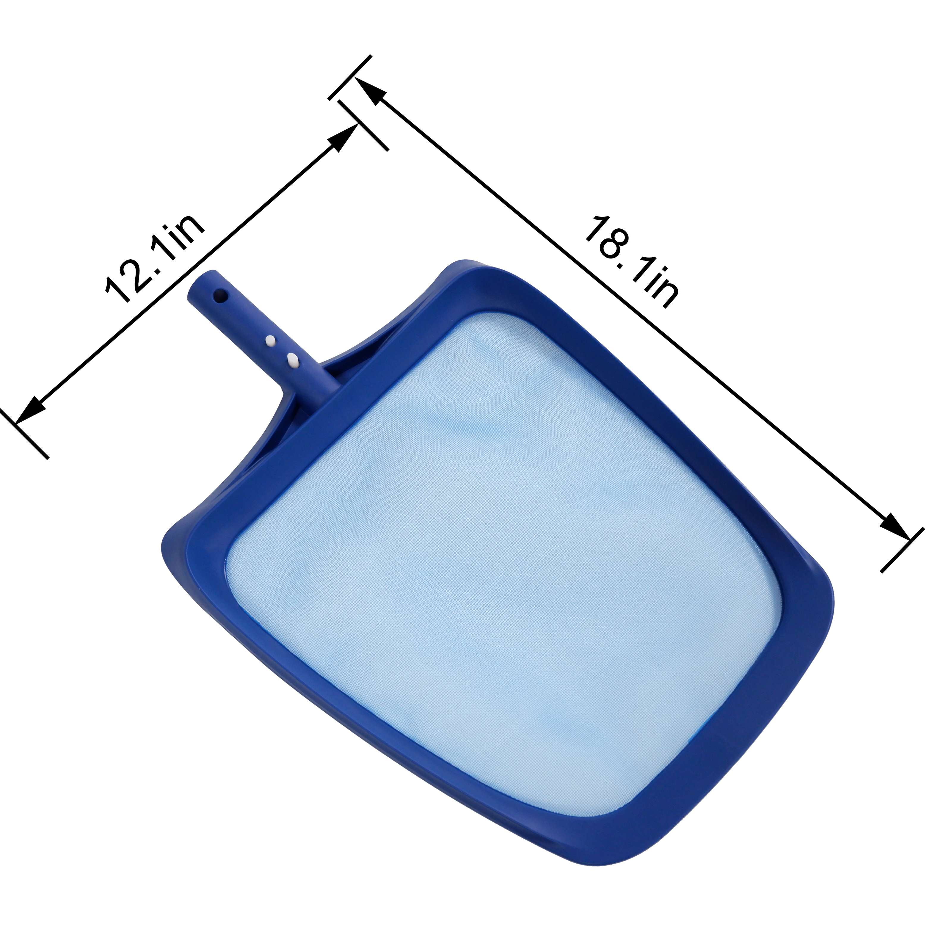 Mainstays Blue Pool Leaf Skimmer PP Net with 42" Aluminum Pole