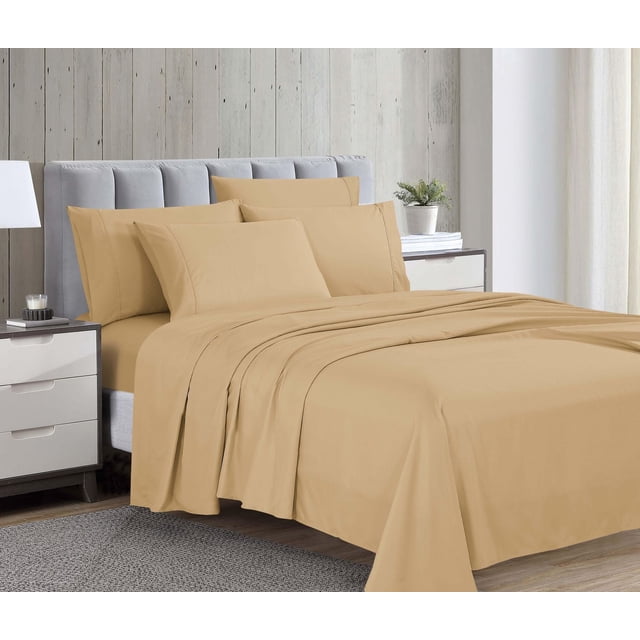 1800 Series Microfiber Sheet Set with Bonus Pillowcases