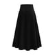 thumbnail image 2 of Vestido informal elegante con falda irregular con volantes para mujer - Material crepé helado - Tallas S/M/L/XL, 2 of 3