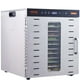 thumbnail image 1 of VEVOR Máquina deshidratadora de alimentos, 10 bandejas de acero inoxidable, secador de alimentos electrico de 1000 W con temporizador digital ajustable y temperatura para cecina, hierbas, carne, 1 of 9