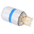 thumbnail image 4 of Conector de alimentación de audio Cobre puro Conector de alimentación chapado en oro de 24 quilates Alimentación de CA y conector de audio HiFi 100-250VF107G hembra, 4 of 5