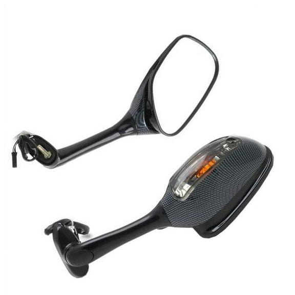 Rearview Mirrors w/Turn Signals For Suzuki GSXR600 GSX-R750 GSXR1000 02-15 CA