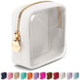 thumbnail image 1 of Estuche de maquillaje transparente Embla para maquillaje, bolsa de viaje, color blanco, 1 of 6