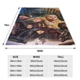 thumbnail image 3 of Game Of Thrones Fleece Blanket Super Soft Cozy Throw Blanket Fuzzy Comfy Flannel Blanket Warm Plush Blankets And Throws For Couch, Sofa, Bed 40"X30", 3 of 7