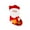 Red, variant on Kbndieu Christmas Stockings, Classic Red Knitted Christmas Stockings Santa Xmas Character for Mantels, Fireplace, Christmas Tree Decorations, Christmas Gifts