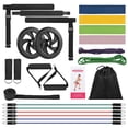 thumbnail image 2 of Ejercio Kit de Banda de 180 lbs Kit de Barra de Pilates Herramienta de Barra de Ejercio de Ejercios de atrenamiento completo, 2 of 7