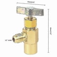 thumbnail image 4 of Air Conditioner Refrigerant Dispenser with 1/2" Acme Thread Valve Tool for Automotive AC Systems, 4 of 4
