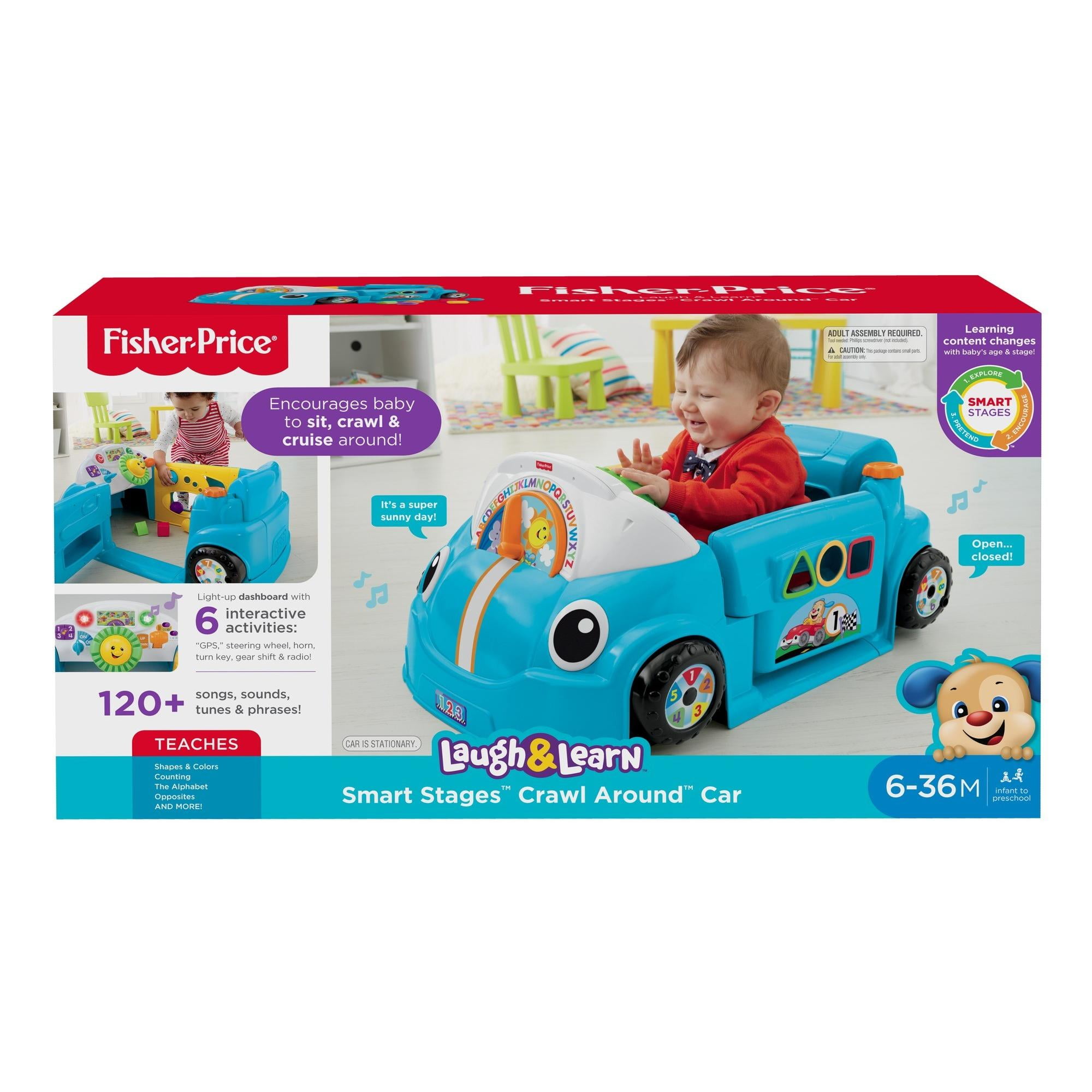 fisher price blue car