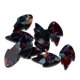 thumbnail image 4 of Colgantes de hojas de acrílico al por mayor, para joyas, piezas Violeta, 4 of 7