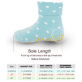 thumbnail image 3 of Beaniara 4 Pairs Anti Slip Silicon Grip Socks, 3 Sizes For 1-7 Years Baby, Toddler, Kid (Green, S), 3 of 7