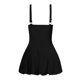 thumbnail image 3 of WILLBEST Trajes de Baño Traje de Baño Para Mujer Moda Conservadora Cubierta Color Sólido Sin Espalda Traje de Baño, 3 of 4