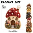 thumbnail image 3 of HomelyJoy 3D Fabric Poke Art Kit Whimsical Village Cottage DIY Craft Set No Sew Poke in Art Crafts for Adults Beginners Handmade Cottagecore Decor, 1 pc, 3 of 5
