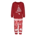 thumbnail image 3 of GRNSHTS Family Matching Christmas Pajamas Set Xmas Pjs Set Adults Baby Kids 2PCS Christmas Tree Sleepwear Nightwear, 3 of 9